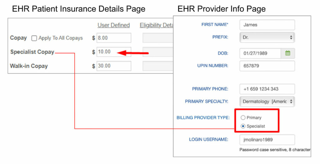 Patient Insurance Detail - Provider info