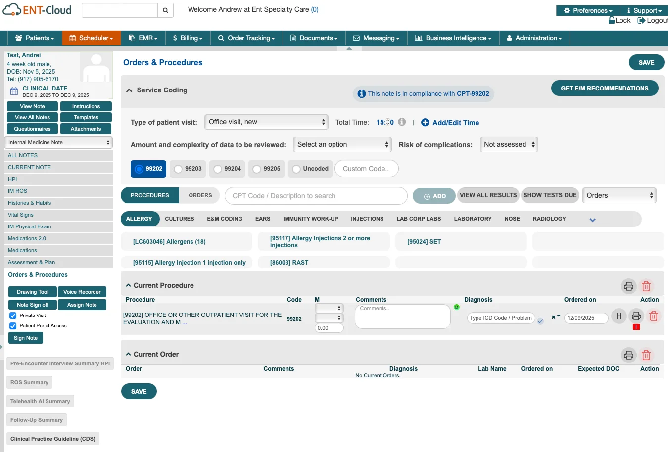 Orders and Procedures