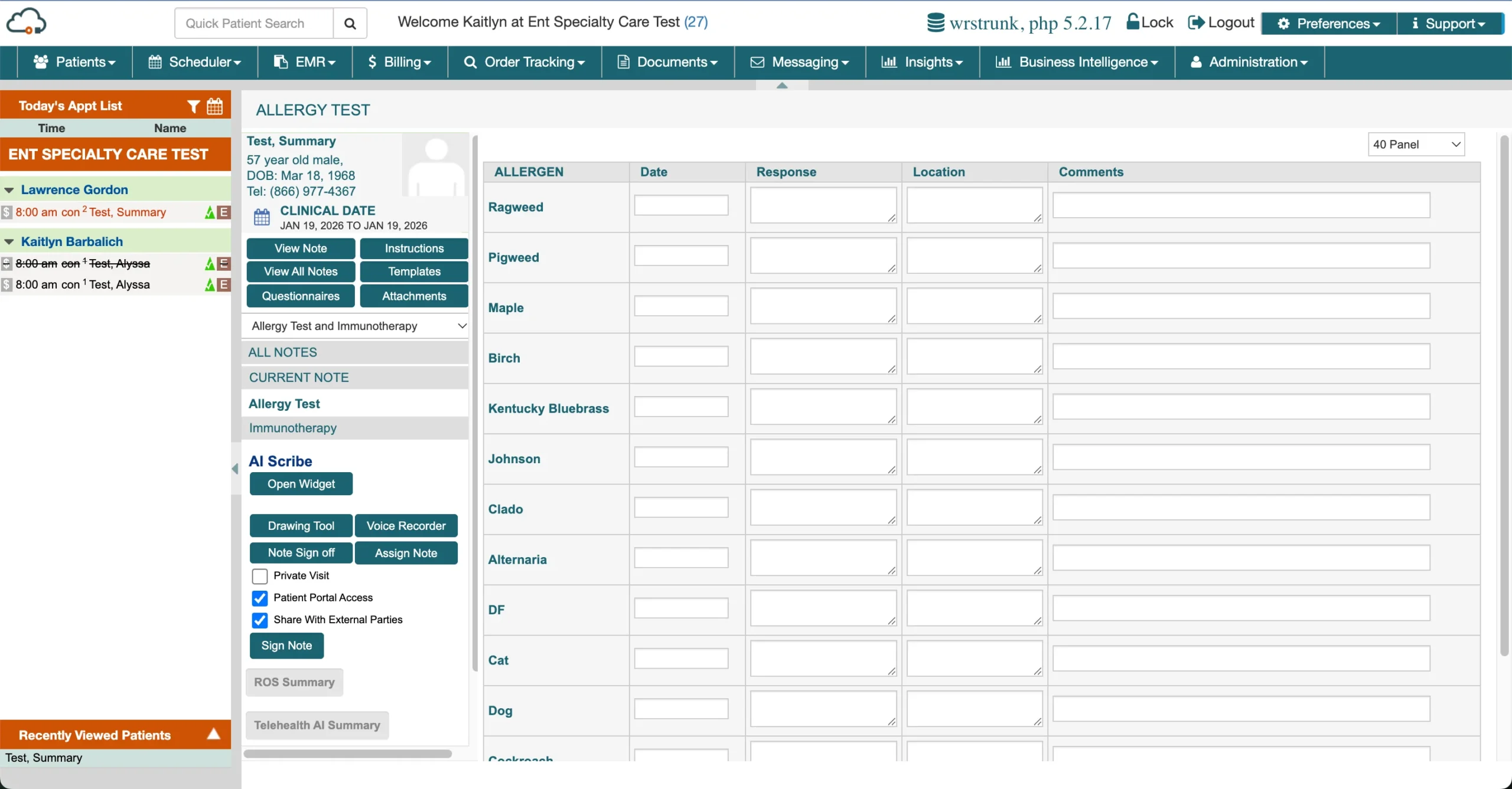 The EHR Built for Allergists
