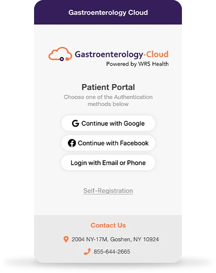 Patient Portal Access Screen