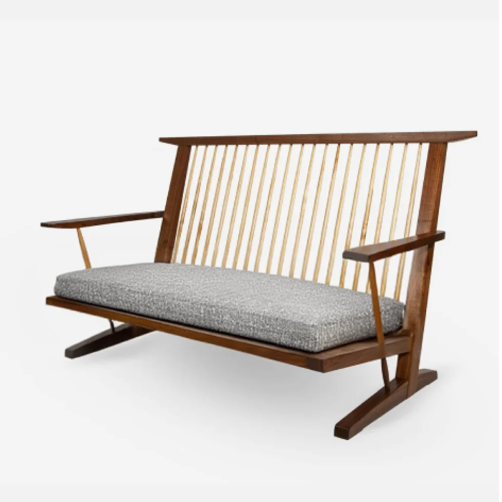 Conoid Cusion Loveseat