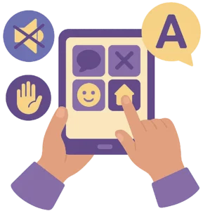 Who Can Benefit from AAC icon