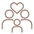 Family & Couples Support Icon