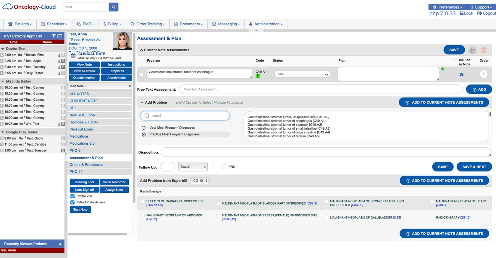 Oncology-Cloud is a software and services provider built specifically for oncologists and oncology practices.