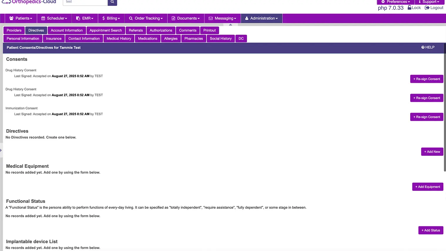 Informed Consent Documentation