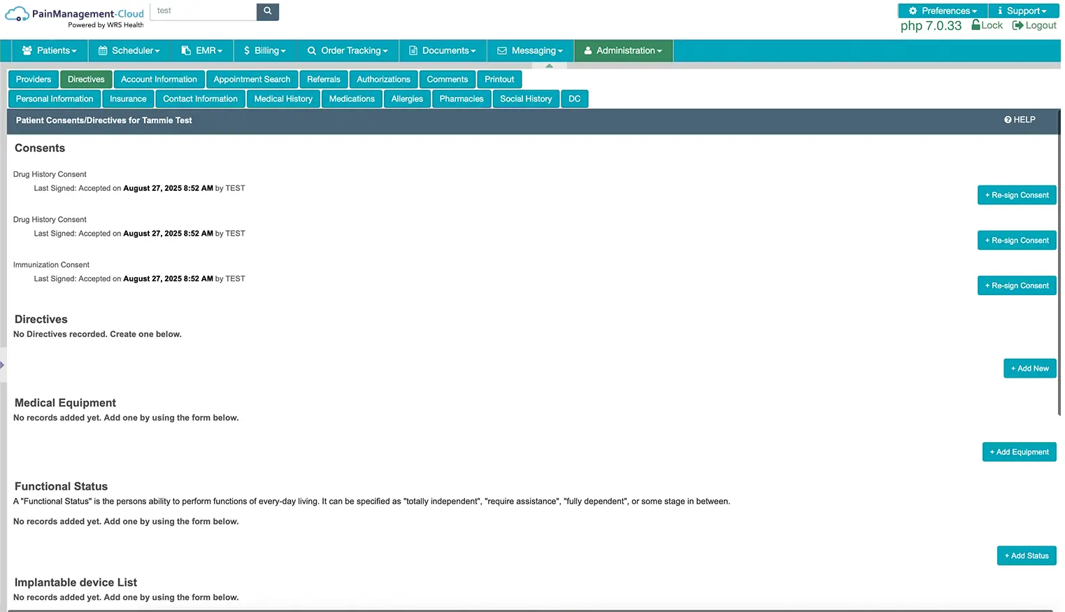 Informed Consent Documentation