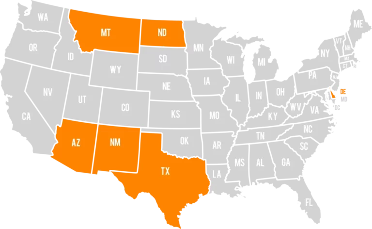 Serving patients in Texas, Arizona, New Mexico, Montana, Delaware, and North Dakota.