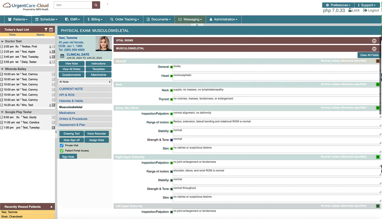 Comprehensive Support for Urgent Care Providers
