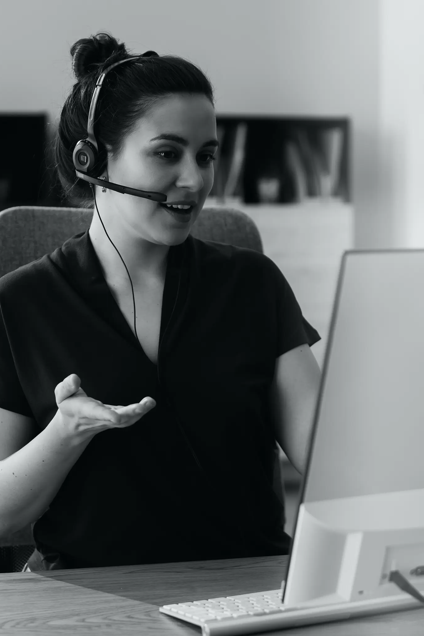 A virtual assistant on call