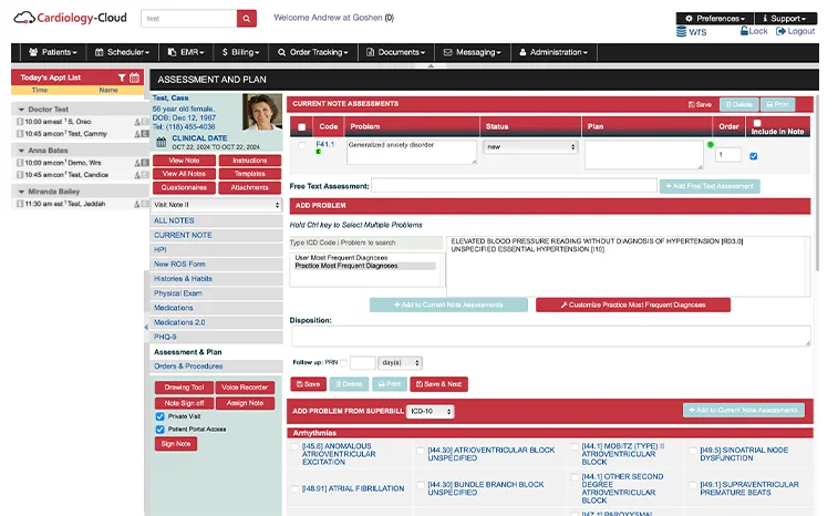 Cardiology Dashboard