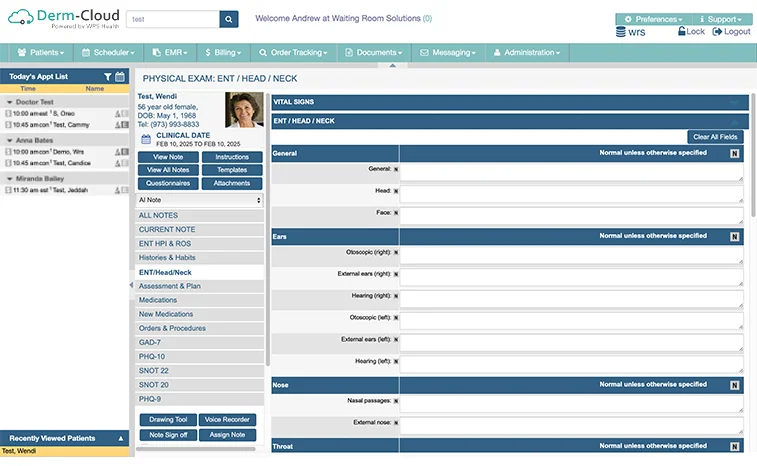 Derm Dashboard