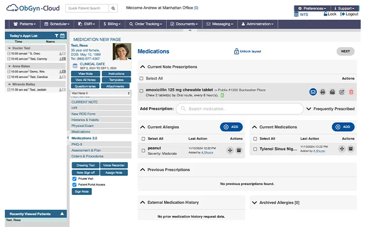 ObGyn Dashboard